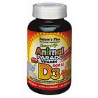 Nature's Plus Animal Parade Vitamin D3 500IU 90 Tabletter