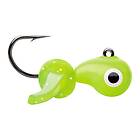 VMC Tungsten Mustach Jig #10 1,8g Glow Chartreuse 2-pack