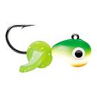 VMC Tungsten Mustach Jig #10 1,8g Green Orange Glow 2-pack