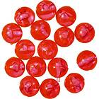 Gunki Carolina Bead 6,5 mm Red 15-pack