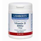 Lamberts Vitamin D 400IU 120 Tabletter