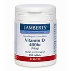 Lamberts Vitamin D 400IU 120 Tablets