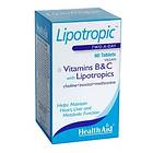 HealthAid Lipotropics with B & C 60 Tablets