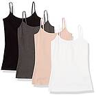 Amazon Essentials Slim-Fit Camisole Top 4-pack