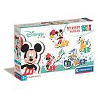 Disney Pussel Mickey My First 3-6-9-12 Bitar