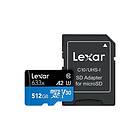 Lexar 633X microSDHC/SDXC med adapater (V30) R95 W45 512GB