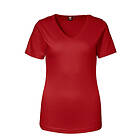 ID Feminin V-ringad T-shirt (Lila, 2XL) 2XL Lila