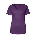 ID Feminin V-ringad T-shirt (Lila, 3XL) 3XL Lila