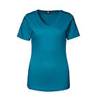 ID Feminin V-ringad T-shirt (Turkos, 3XL) 3XL Turkos