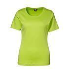 ID Interlock T-shirt för Kvinnor (Lime, 2XL) 2XL Lime