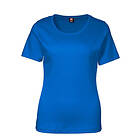 ID Interlock T-shirt för Kvinnor (Azure, 3XL) 3XL Azure
