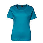 ID Interlock T-shirt för Kvinnor (Turkos, L) L Turkos