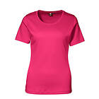 ID Interlock T-shirt för Kvinnor (Pink, M) M Pink