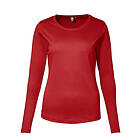 ID Interlock T-shirt, Långärmad (Gråmelerad, M) M Gråmelerad
