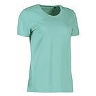 ID Organic T-shirt Women (Aqua, L) L Aqua