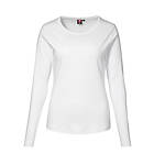 ID Interlock T-shirt, Långärmad (Vit, 4XL) 4XL Vit