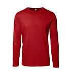 ID Åtsittande Långärmad T-shirt (Röd, 3XL) 3XL Röd