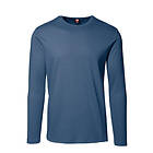ID Åtsittande Långärmad T-shirt (Blå, 2XL) 2XL Blå