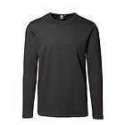 ID Åtsittande Långärmad T-shirt (Svart, L) L Svart