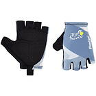 Santini Tour De France Official Mont Blanc-courchevel 2023 Short Gloves Flerfärgad L Man