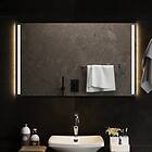 vidaXLMiroir de salle de bain LED 100x60 cm 151755