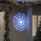 vidaXL Julbelysning 2 st 140 LED kallvit 17 cm 3190512
