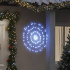vidaXL Julbelysning 140 LED kallvit 17 cm 356221