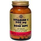 Solgar Vitamiini C 500mg with Rose Hips 100 Tabletit