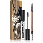 MAC Cosmetics Made To Wow Brow Kit Coffret Cadeau 2 st. female