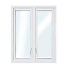 Nordiska Fönster Sidohängt Norrland Passiv 3-Glas 2-Luft Aluminium sidohängd 14x13 NF140x130LU2-3GLALU