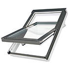 Premium Fakro Takfönster Pivåhängt 3-Glas Aluminium 550x700 FAPR3G550x700