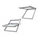 Velux Takfönster Topphängt med Pivåfunktion Paket Solo 2 PK06 2068 S2 Vitmålad furu GPLPK062068S2