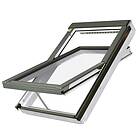 Fakro Takfönster Premium Pivåhängt 3-Glas Elstyrt Aluminium El 660x980 FK660x9803GELALPRE