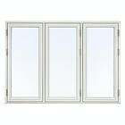 SP Fönster Sidohängt 3-Luft Fritid 2-Glas SIDOHÄNGT FRITID 2GLAS F3 VIT TRÄ 24-10 31013002241050