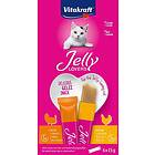 Vitakraft Jelly Lovers Chicken/Turkey -Kyckling/Kalkon 6 x 15 gram