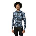 AGU Abstract Mountains Performance Long Sleeve Jersey Blå M Man