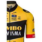 AGU Jumbo-visma Replica 2023 Short Sleeve Jersey Gul L Man