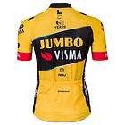 AGU Jumbo-visma Replica 2023 Short Sleeve Jersey Gul L Femme