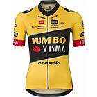 AGU Jumbo-visma Replica 2023 Short Sleeve Jersey Gul M Women's