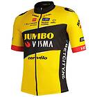 AGU Jumbo-visma Replica Jonas Vingegaard 2023 Short Sleeve Jersey Gul M Man