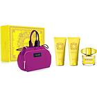 Versace Yellow Diamond Presentförpackning female (edt 90 ml + Dusch- och badtvål 100 ml + parfymerad kroppsmjölk 100 ml + cosmetic bag )