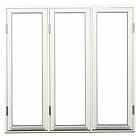 Outline Sidohängt Fönster 3-Glas Trä 3-Luft HFS3 180x100 Vä/Vä/Hö 18x10