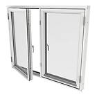 Outline Sidohängt Fönster 3-Glas Trä 2-Luft HFS2 120x140 Vä/Hö 12x14