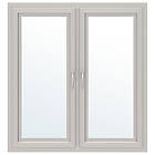 NorDan Sidohängt Fönster HelAlu 3-Glas 2-Luft Aluminium inåtg par Kipp-Dreh 22X20 AKD+AKD