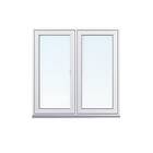 Svenska Fönster Sideswing 2-Luft Aluminiumbeklätt Trä 3-Glas SF Balans Aluminium 160x130 3-Luft 76113002161350