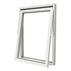 NorDan Vridfönster Ntech 3-Glas Trä 6x8 Härdat in+ut TG