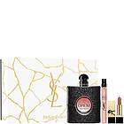 Yves Saint Laurent Black Opium Eau de Parfum 90ml, Trial Size and Mini Rouge Pur Couture Set