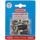 Elvedes M8 Banjo Shimano M666/m675/m785/m985 Hydro Parts Kit Silver