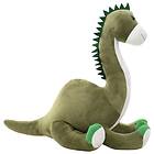 vidaXL Gosedjur brontosaurus plysch grön 80237