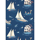Sanderson Donald Nautical Night Fishing DDIW217283